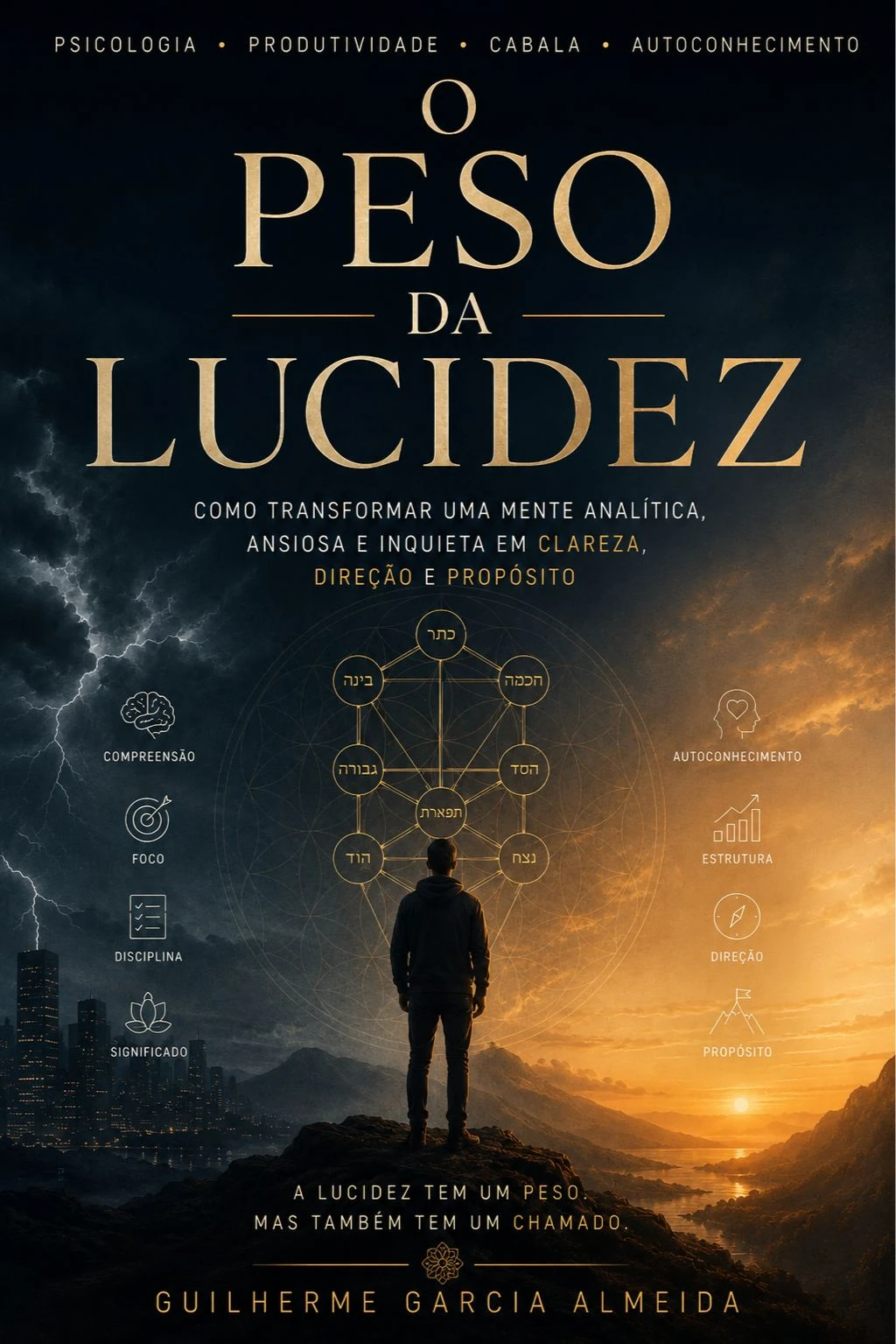 Capa do livro O Peso da Lucidez