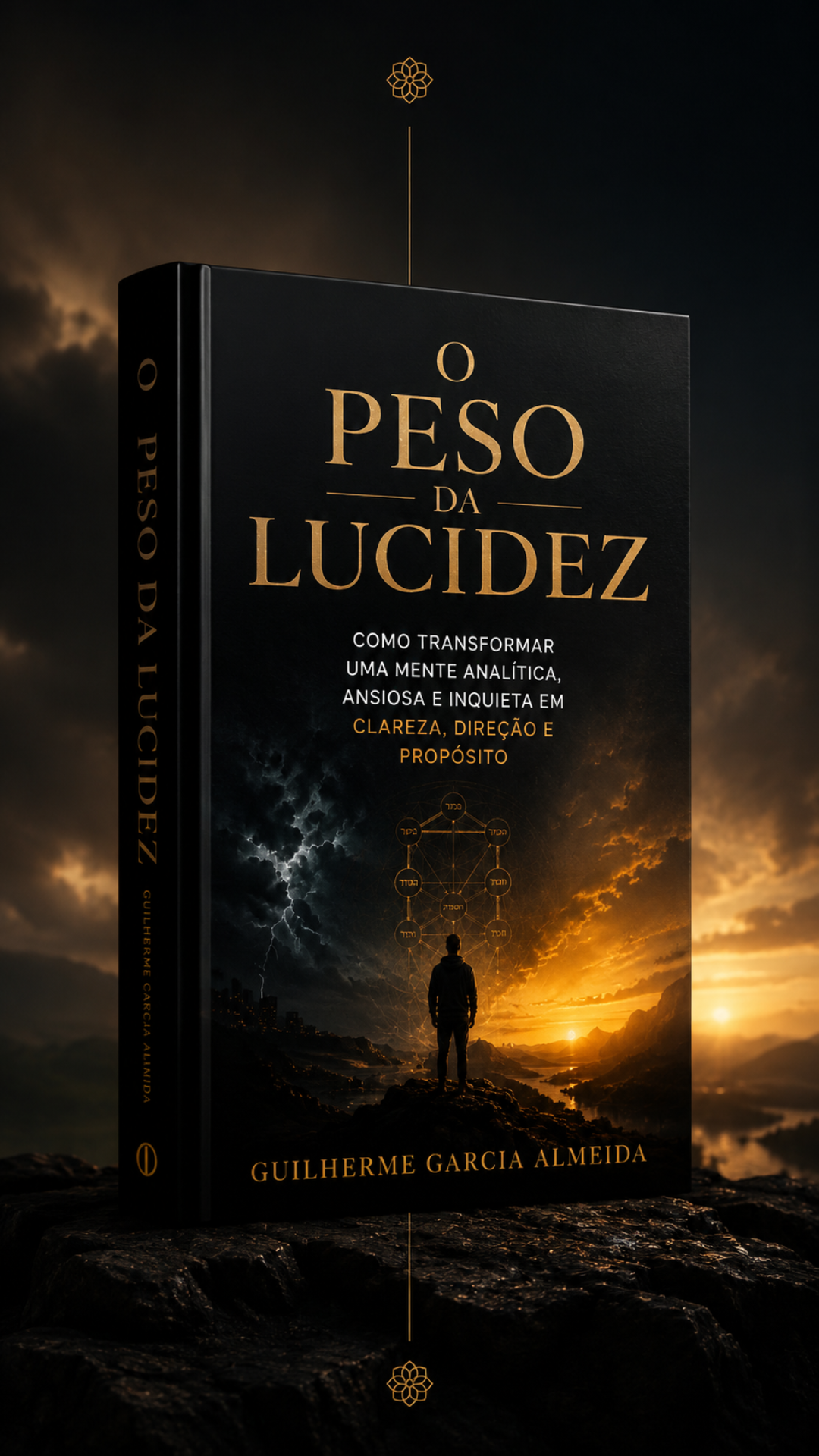 Livro O Peso da Lucidez em edição premium